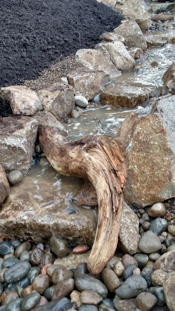 Natural Disappearing Water Feature Pt Ludlow by Brookside Landscape And Design - Photo 3