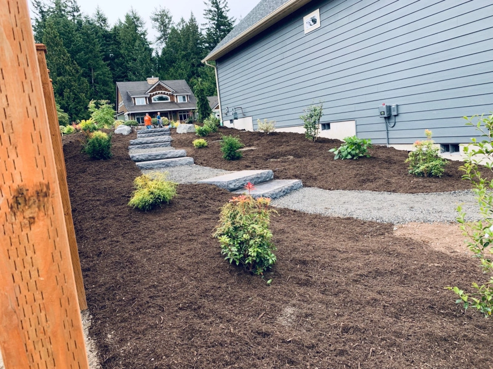 Silverdale Front Yard Landscape Install by Brookside Landscape And Design - Photo 7