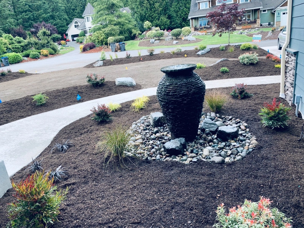 Silverdale Front Yard Landscape Install by Brookside Landscape And Design - Photo 11