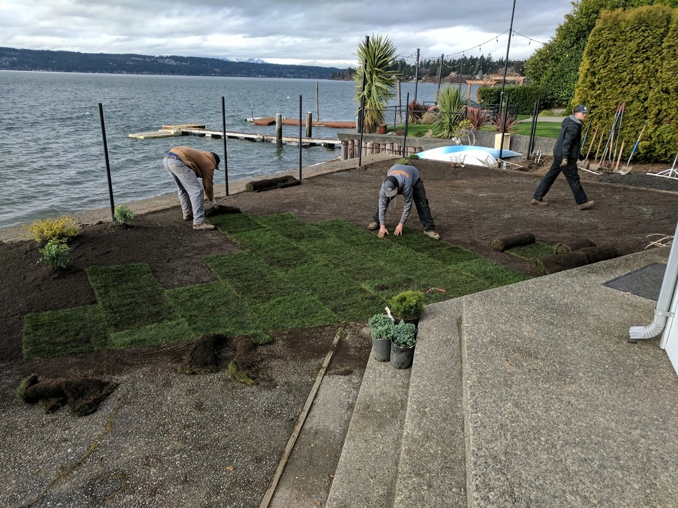 Tracyton Beach Project by Brookside Landscape And Design - Photo 2