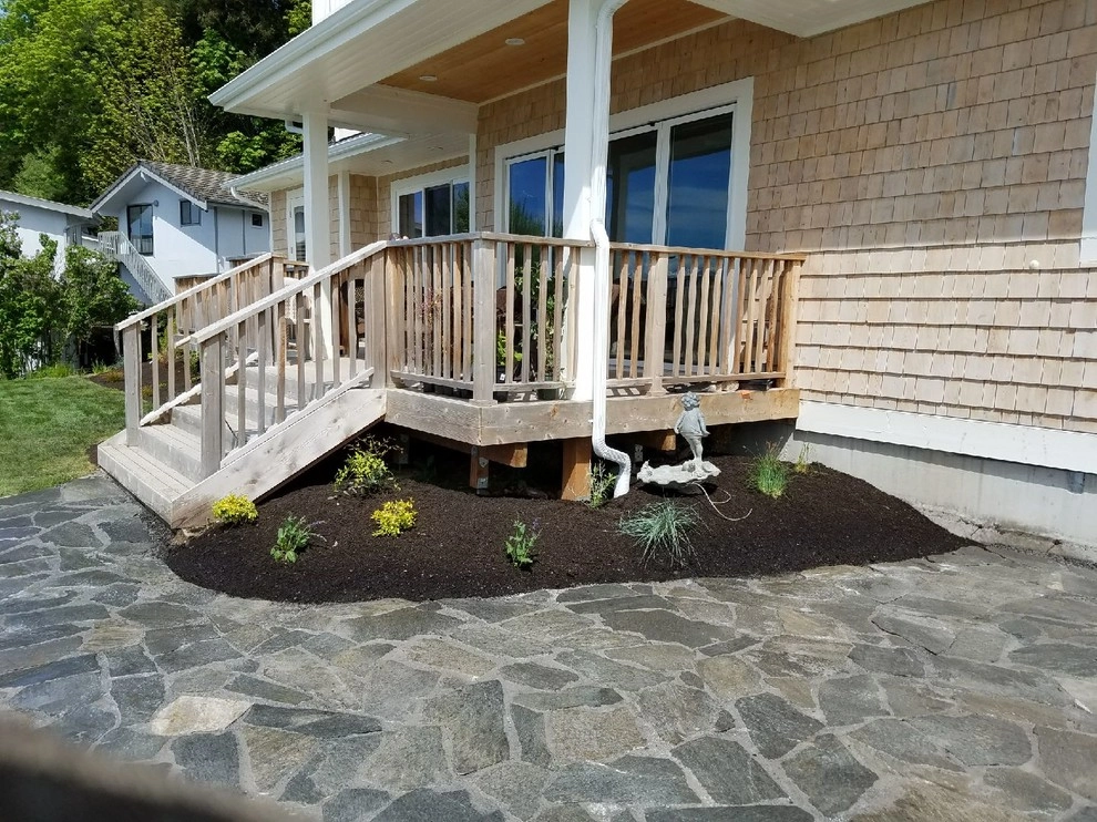 Tracyton Flagstone Patio by Brookside Landscape And Design - Photo 2