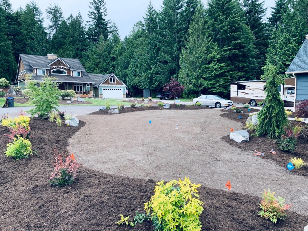 Silverdale Front Yard Landscape Install by Brookside Landscape And Design - Photo 14