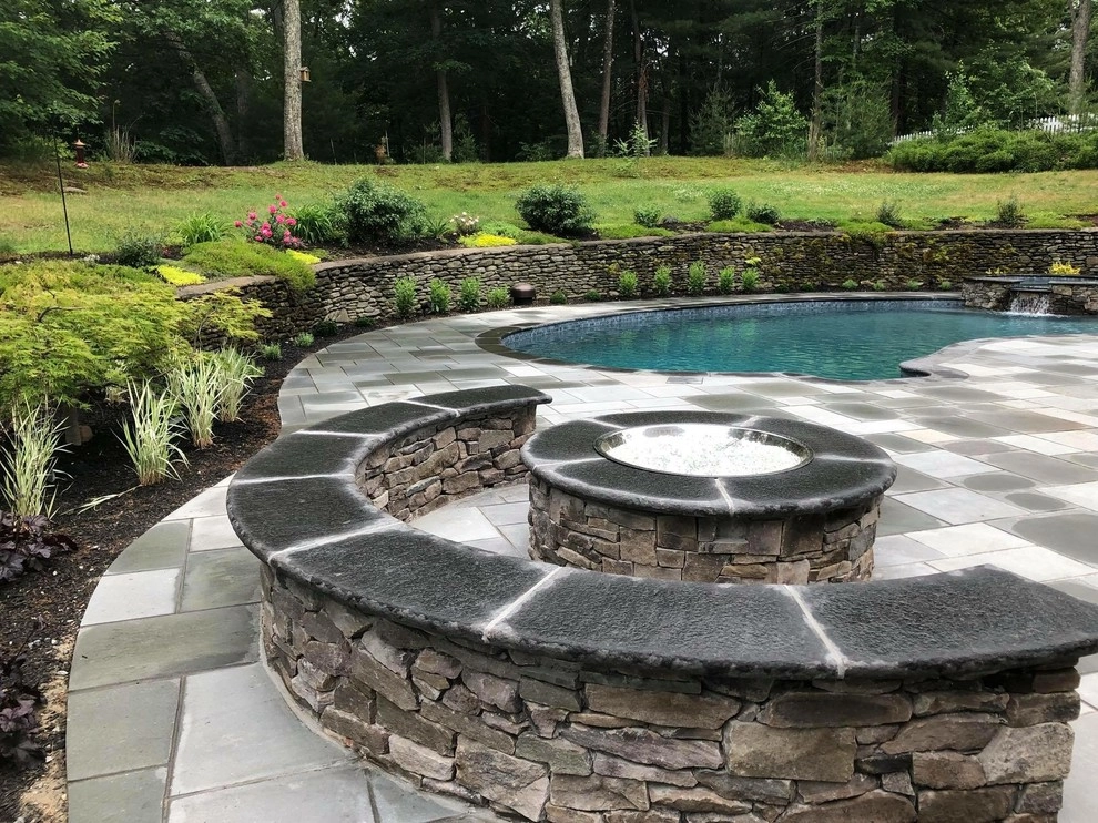 Pool House Rock by Brookwood Landscape And Stonework Inc. - Photo 11