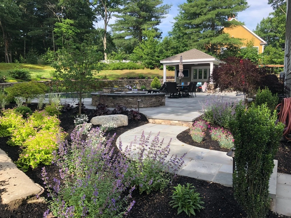 Pool House Rock by Brookwood Landscape And Stonework Inc. - Photo 9