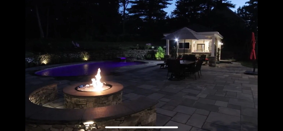 Pool House Rock by Brookwood Landscape And Stonework Inc. - Photo 14