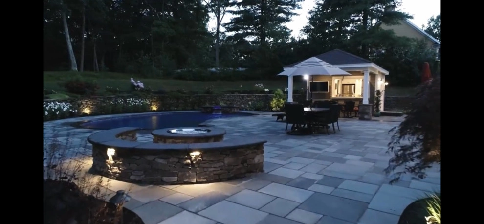 Pool House Rock by Brookwood Landscape And Stonework Inc. - Photo 5