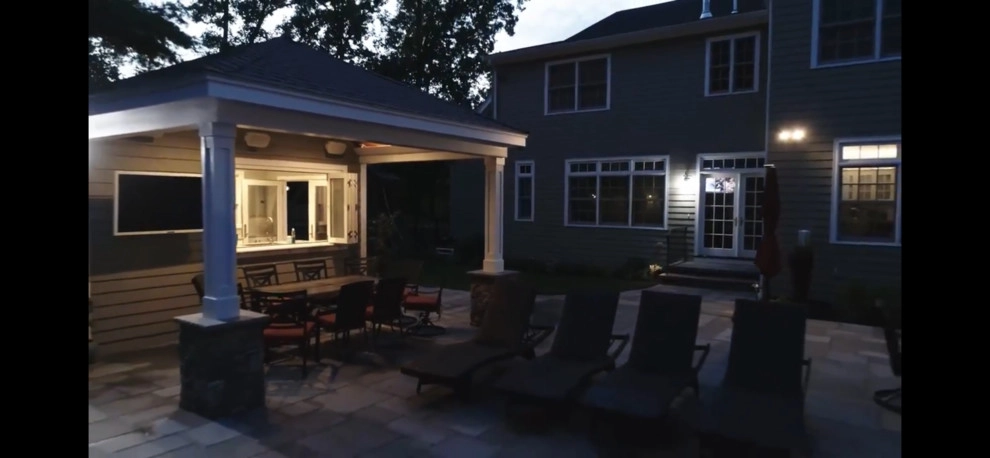 Pool House Rock by Brookwood Landscape And Stonework Inc. - Photo 7