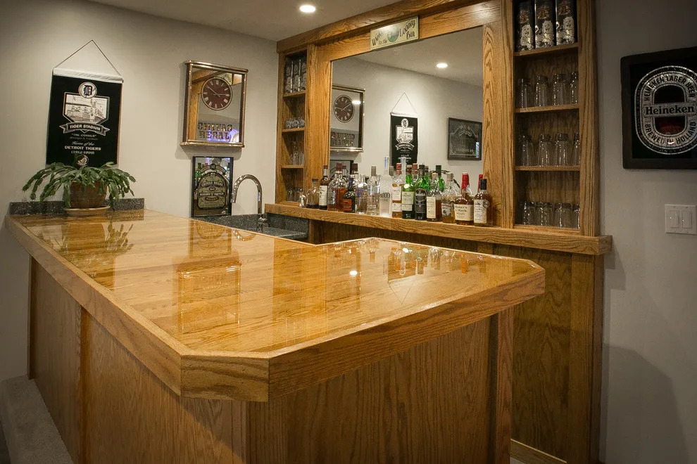 Midland, MI Entertaining-Ready Custom Basement by Griggs Building & Design Group - Photo 8