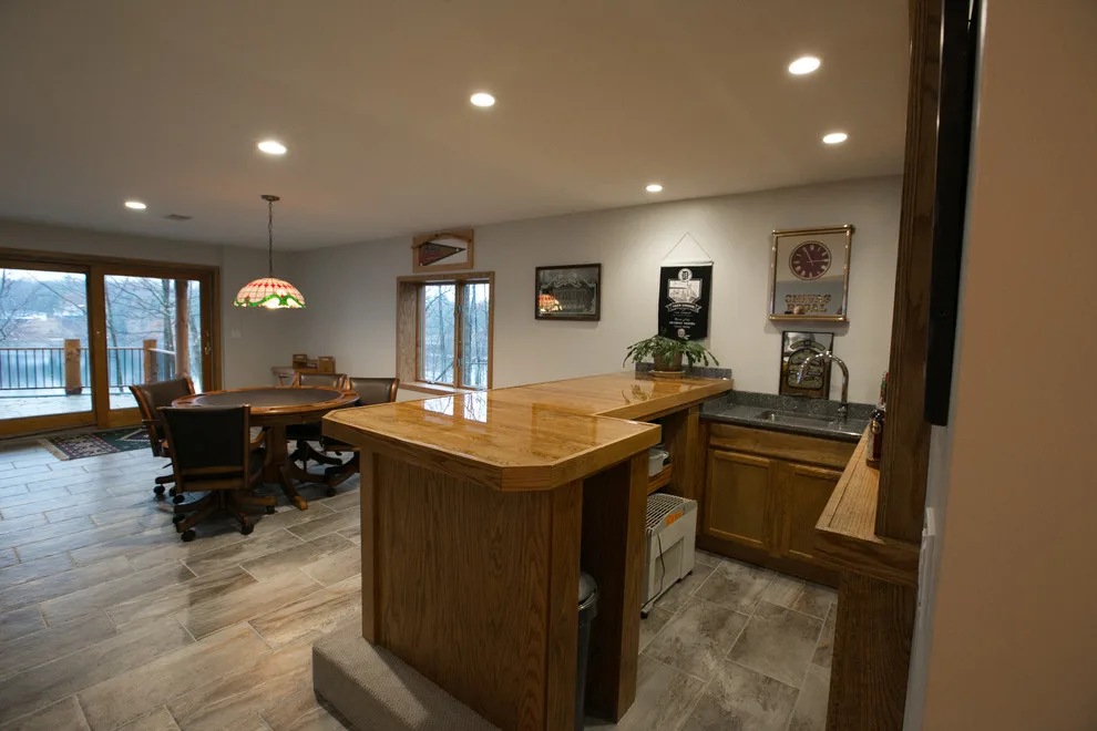 Midland, MI Entertaining-Ready Custom Basement by Griggs Building & Design Group - Photo 17