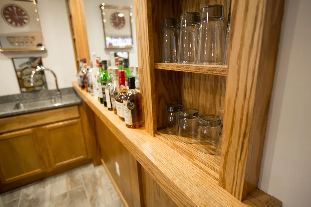 Midland, MI Entertaining-Ready Custom Basement by Griggs Building & Design Group - Photo 15
