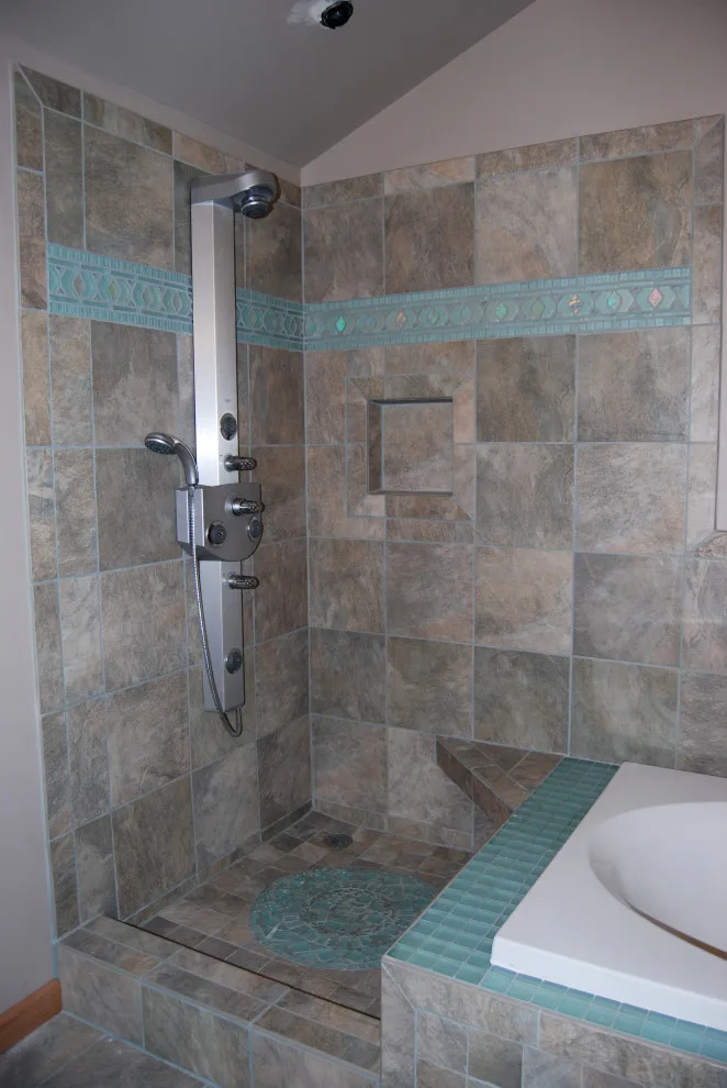 Bespoke Bathroom Renovation Featuring Glass Sinks by Doylestown Builders - Photo 10