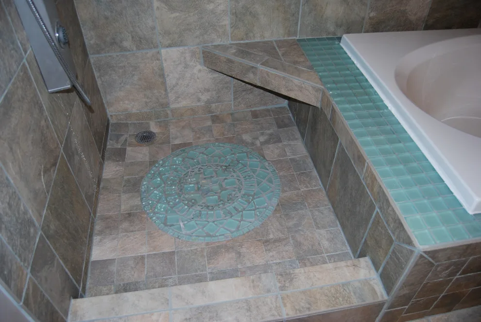 Bespoke Bathroom Renovation Featuring Glass Sinks by Doylestown Builders - Photo 4