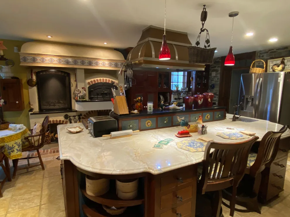 Bespoke BBQ and Pizza Oven Kitchen by Doylestown Builders - Photo 7