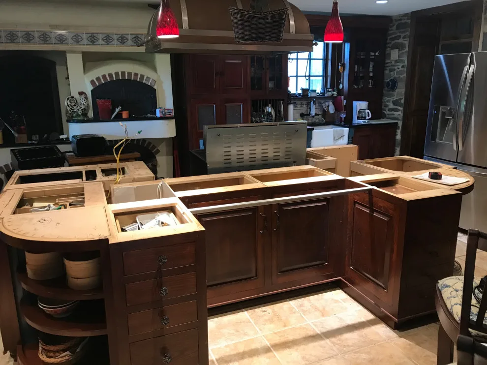 Bespoke BBQ and Pizza Oven Kitchen by Doylestown Builders - Photo 8