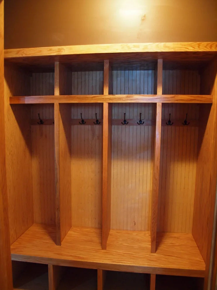 bespoke mudroom lockers by Home Preservation Specialists Inc - Photo 6