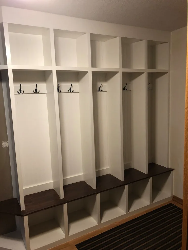 bespoke mudroom lockers by Home Preservation Specialists Inc - Photo 2