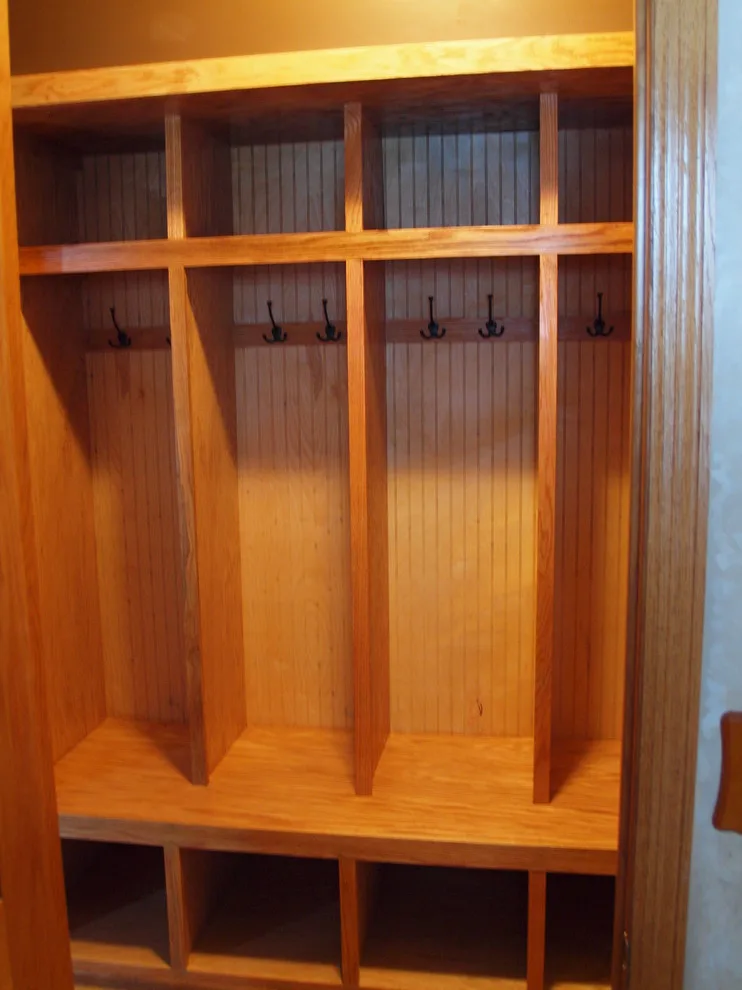 bespoke mudroom lockers by Home Preservation Specialists Inc - Photo 3