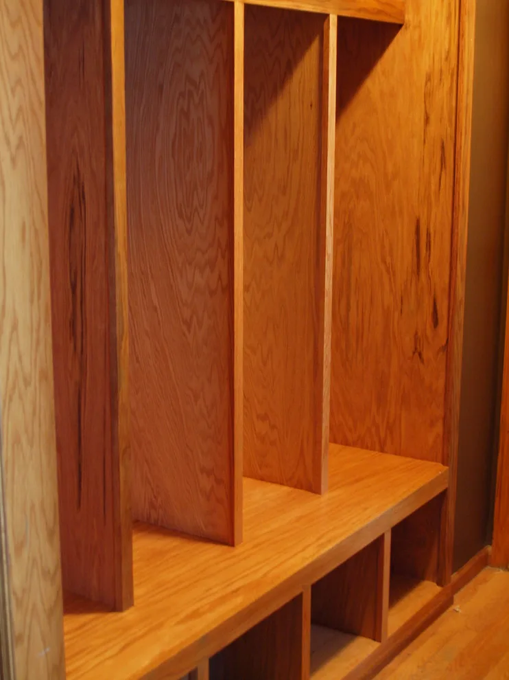 bespoke mudroom lockers by Home Preservation Specialists Inc - Photo 8