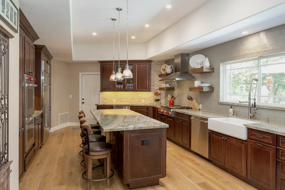 Bespoke Cherry Kitchen by D.R. Domenichini Construction - Photo 3