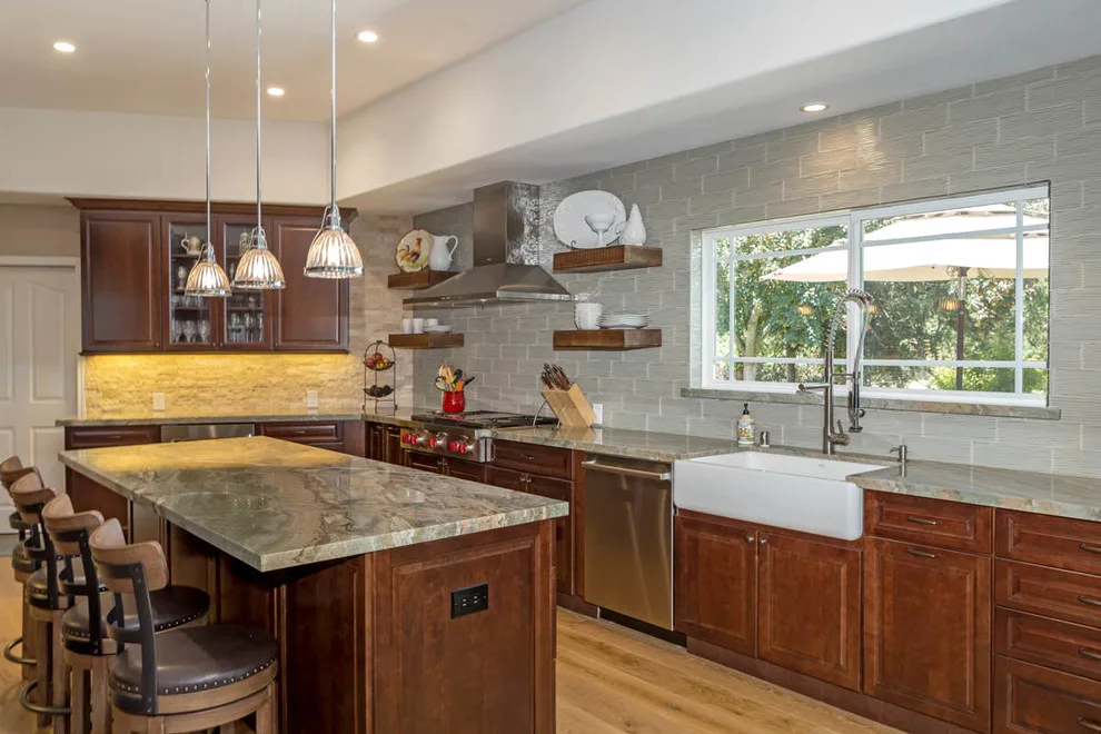 Bespoke Cherry Kitchen by D.R. Domenichini Construction - Photo 4