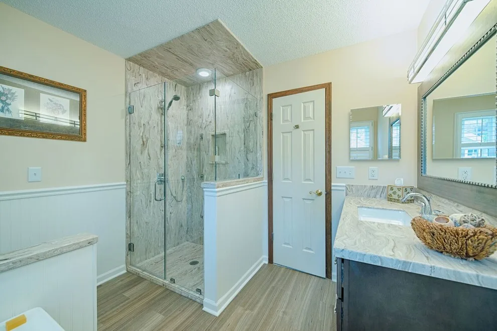 Bespoke Corian Shower by First Choice Home Remodeling - Photo 9