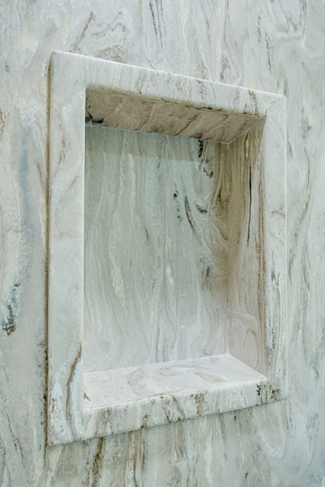 Bespoke Corian Shower by First Choice Home Remodeling - Photo 6