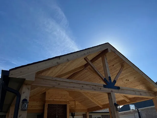 Personalized porch with a cover by KJ's Construction & Handyman Service, LLC - Photo 5