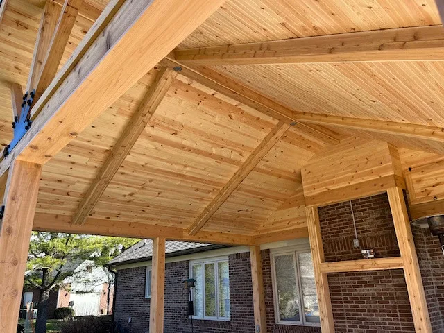 Personalized porch with a cover by KJ's Construction & Handyman Service, LLC - Photo 6
