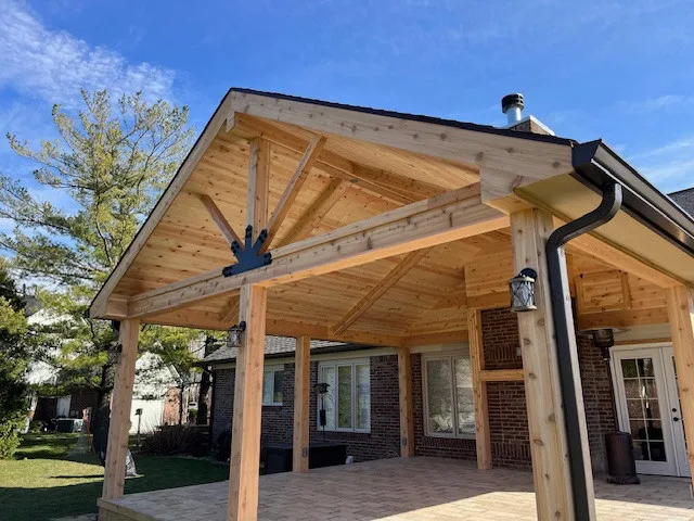Personalized porch with a cover by KJ's Construction & Handyman Service, LLC - Photo 4