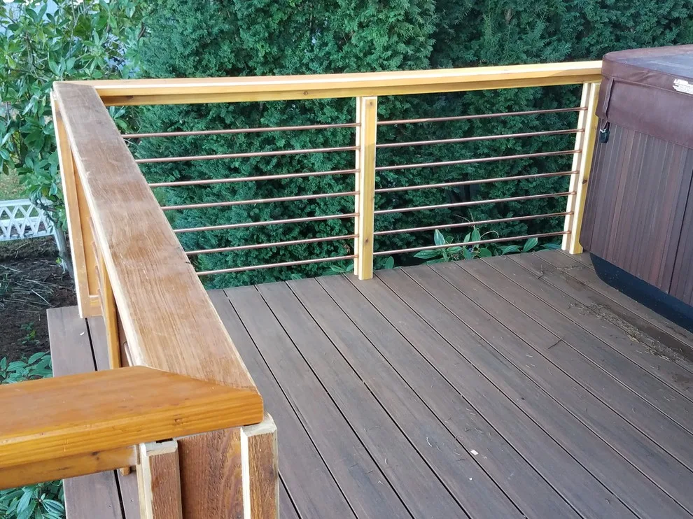 Personalized Deck Extension with Spa by Peninsula Construction Service, LLC - Photo 2