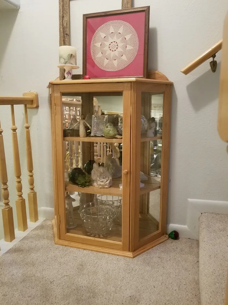 Personalized Side Table and Display Cabinet by SLC Woodworking - Photo 2