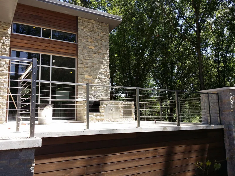 Bespoke Contemporary Outdoor Railings by Legacy Stairs INC - Photo 7