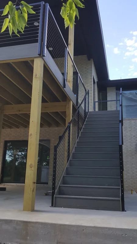 Bespoke Contemporary Outdoor Railings by Legacy Stairs INC - Photo 11