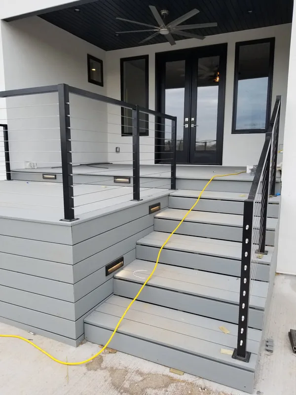 Bespoke Contemporary Outdoor Railings by Legacy Stairs INC - Photo 3