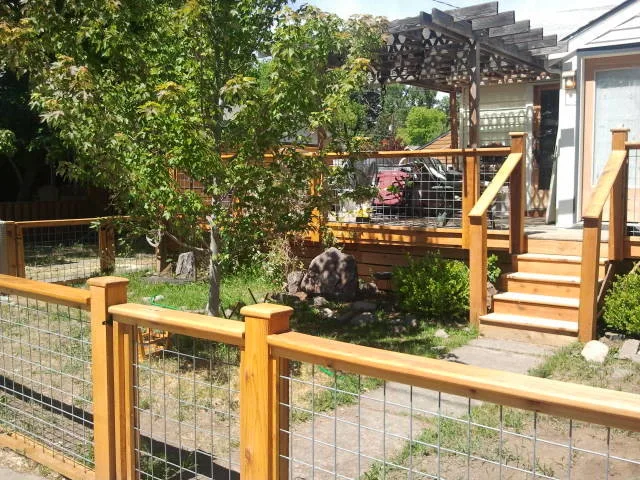 Westside Personalized Timber Fence by Ron Brown - The Finisher - Photo 3