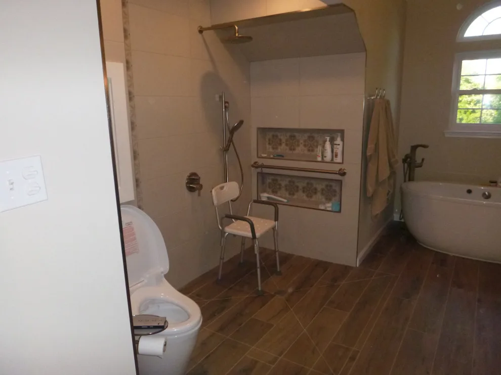 Personalized Accessible Bathroom Design by Doylestown Builders - Photo 3