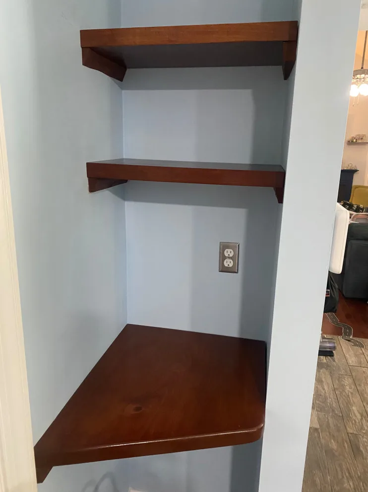 Tailored Hardwood Shelving - Ellicott City by The Carpenters Son General Contracting L.L.C. - Photo 2