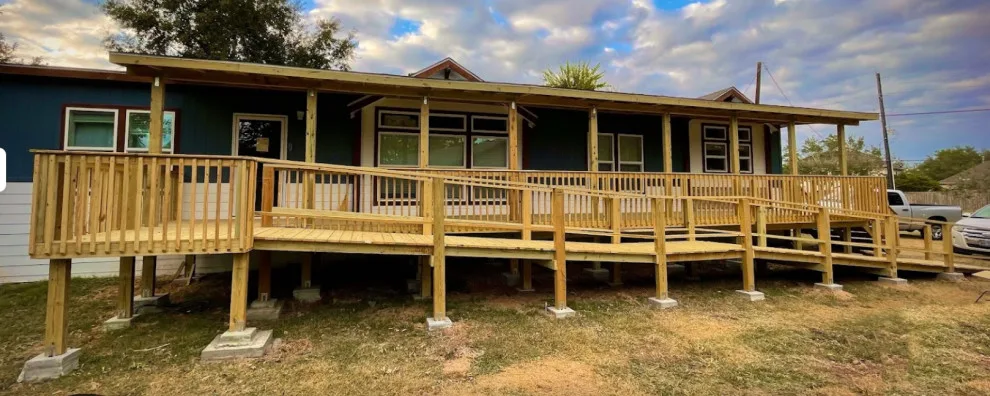 Porch Construction Project by Texan Home Additions - Photo 2