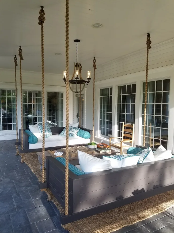 Modern Porch Retreat by Renovation And Construction Services - Photo 2