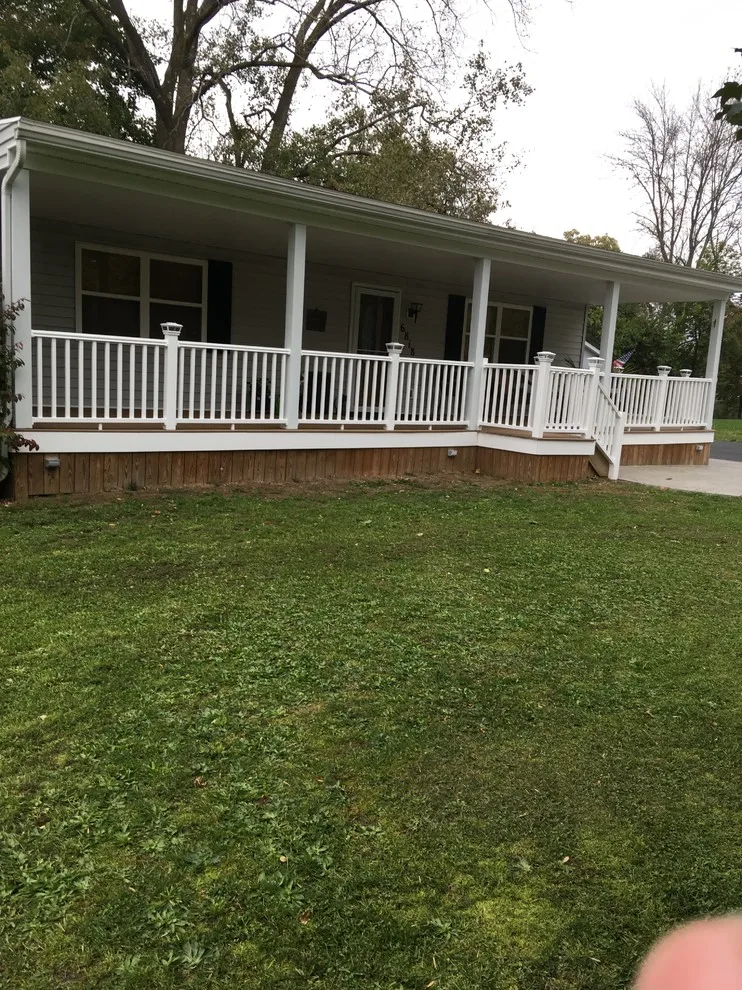 front porch reconstruction by JC Dengel Carpentry And Flooring - Photo 2