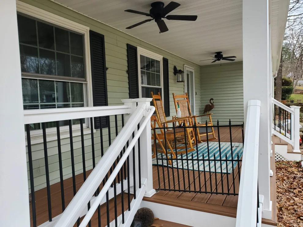 Porch with Breezeway Leading to Basement by Vm Home Improvement LLC - Photo 14