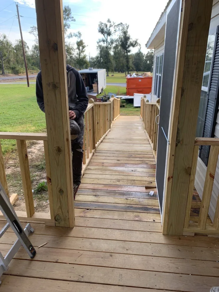 Accessible Front Porch with Ramp by Generational Homes LLC - Photo 9