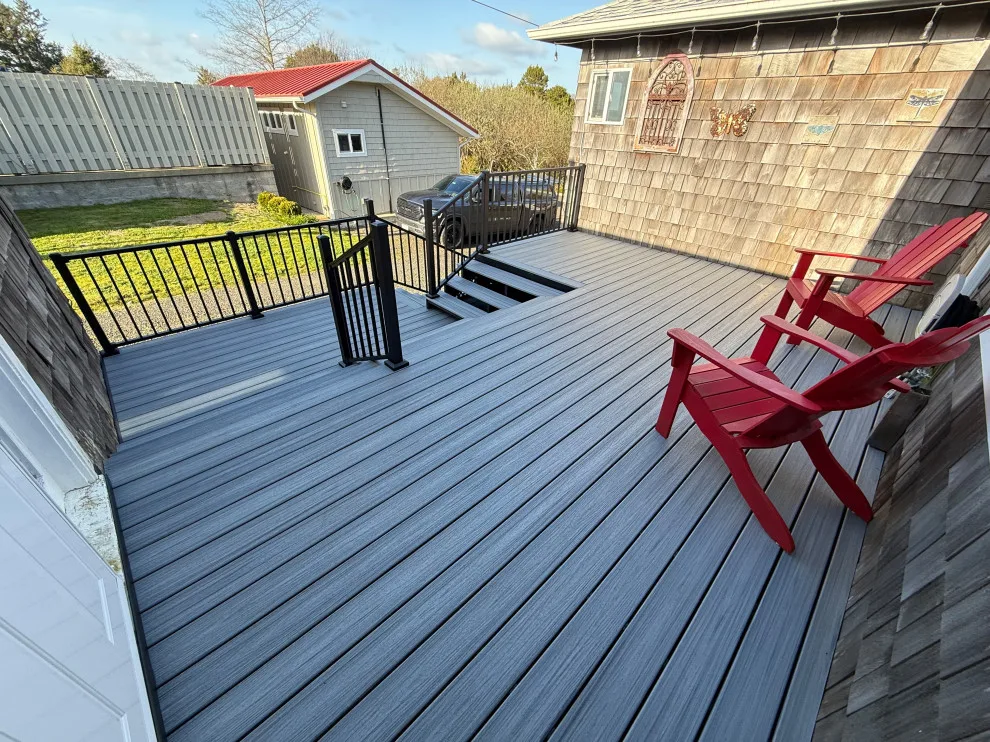 Front Trex Patio by Foxtail Finish Carpentry - Photo 9