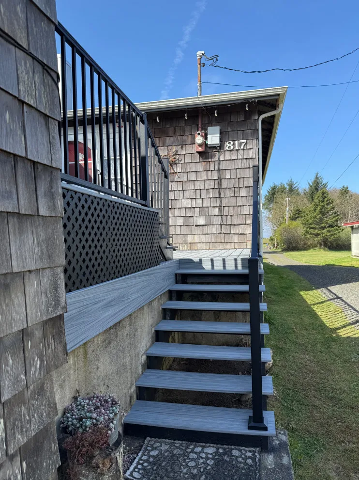 Front Trex Patio by Foxtail Finish Carpentry - Photo 11