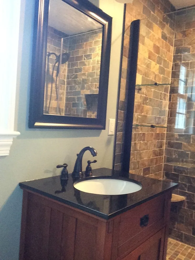 Complete Basement with Bathroom and Bar by Virginia Building And Remodeling - Photo 8