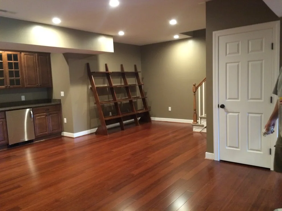 Complete Basement with Bathroom and Bar by Virginia Building And Remodeling - Photo 4