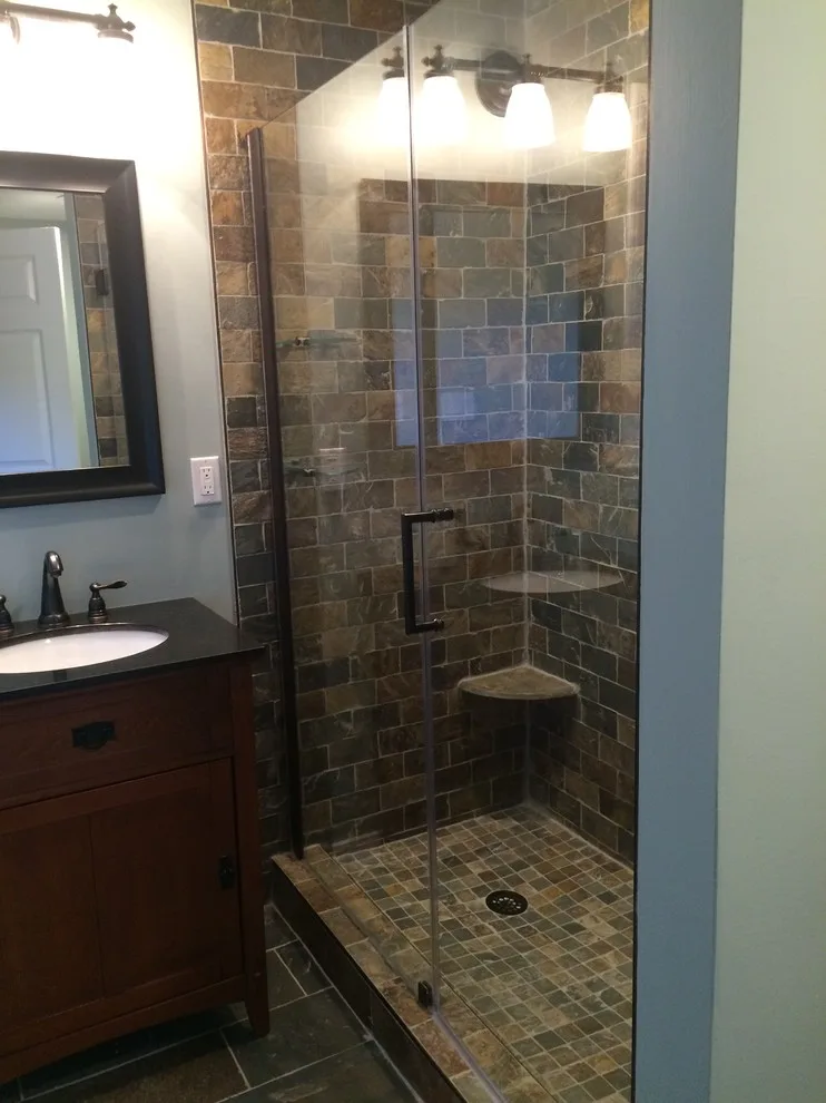 Complete Basement with Bathroom and Bar by Virginia Building And Remodeling - Photo 3