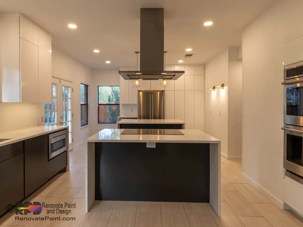 Contemporary Kitchen with First Floor Renovation by Renovate Paint And Design - Photo 25
