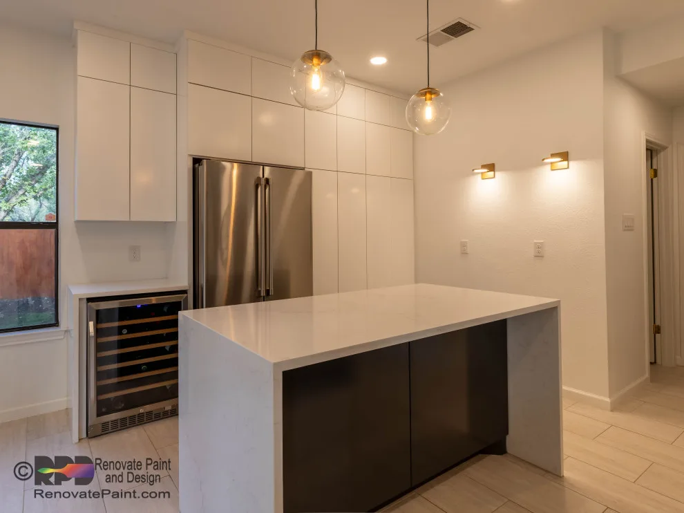 Contemporary Kitchen with First Floor Renovation by Renovate Paint And Design - Photo 20