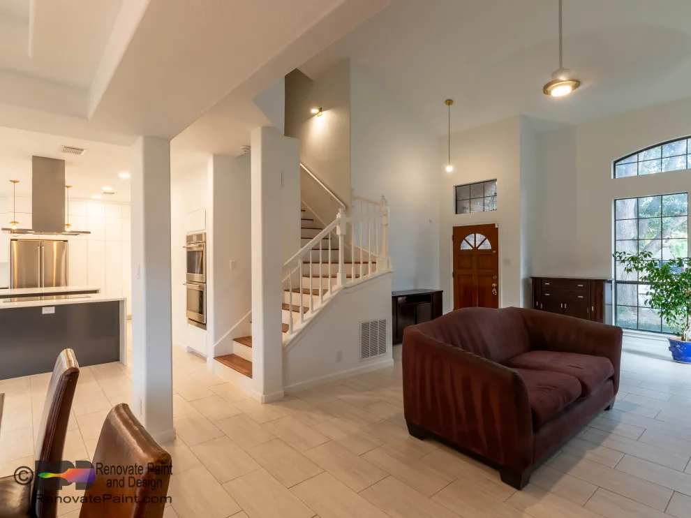 Contemporary Kitchen with First Floor Renovation by Renovate Paint And Design - Photo 15